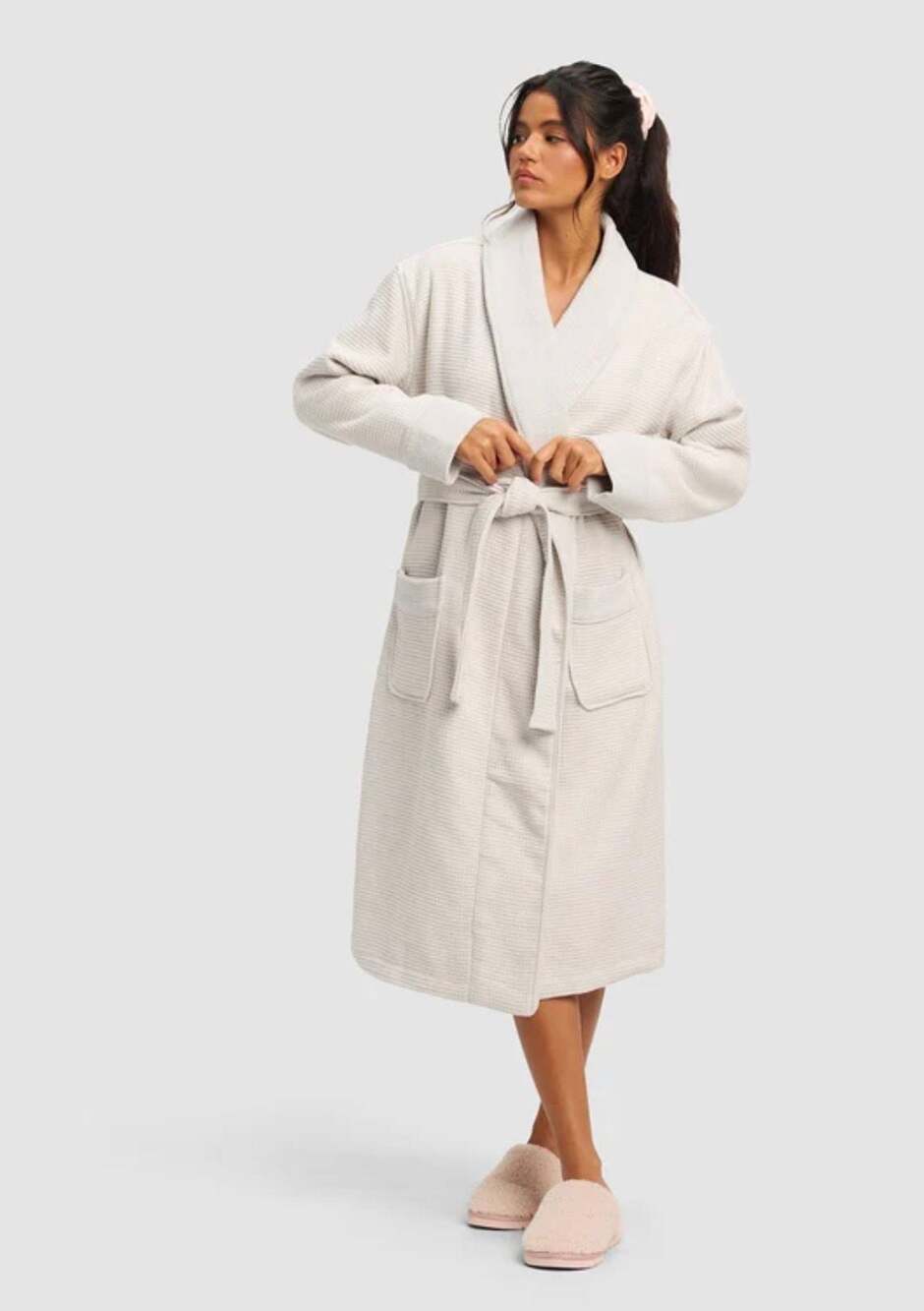 Cozy Earth Waffle Bath Robe Extra Large